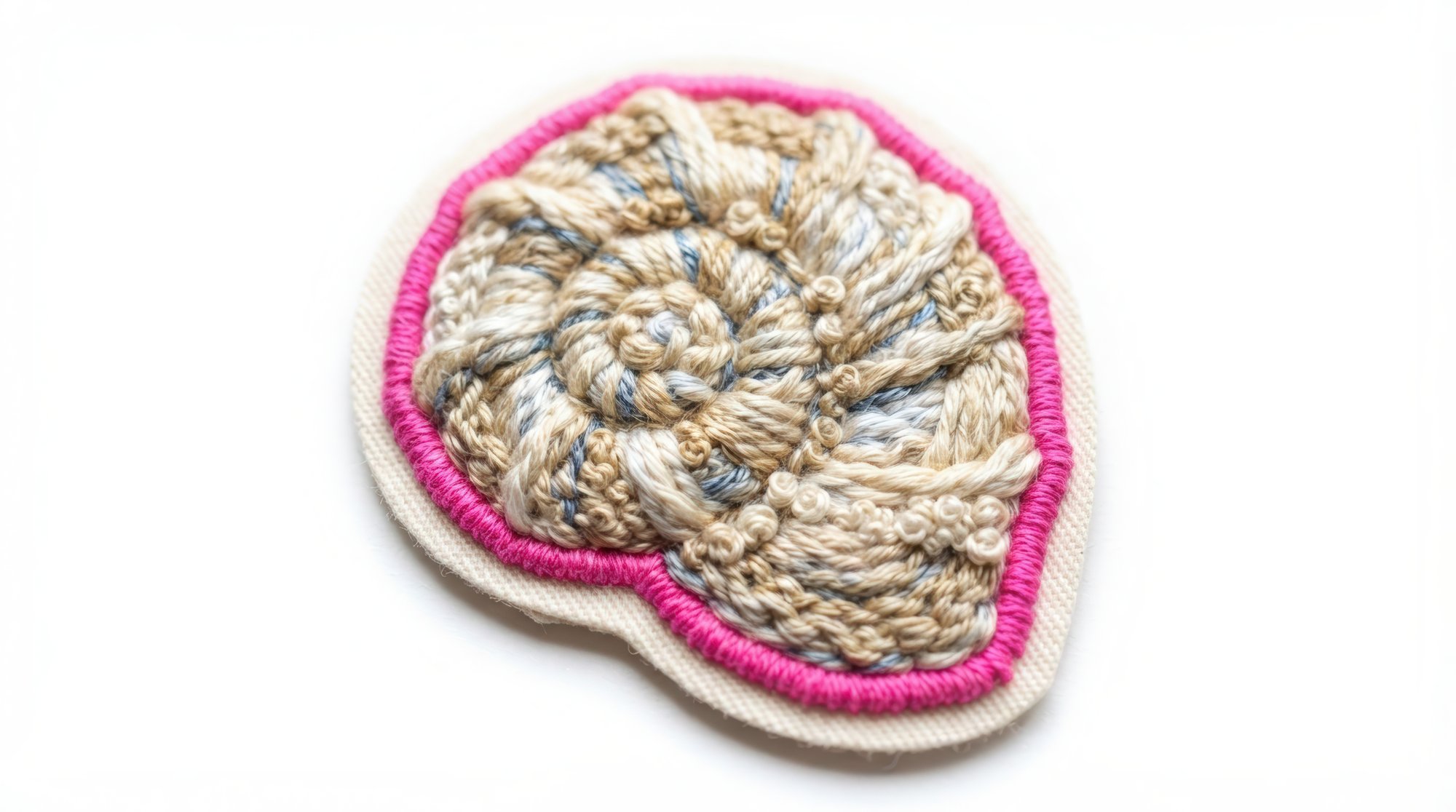 collezione di patch ricamate colorate